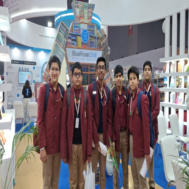 Class 7 visits the World Book Fair